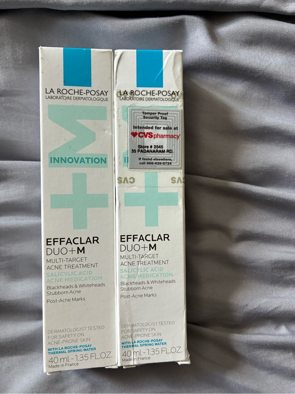 La Roche-Posay Effaclar Duo+M Acne Treatment 2-Pack 40ml Salicylic Acid
